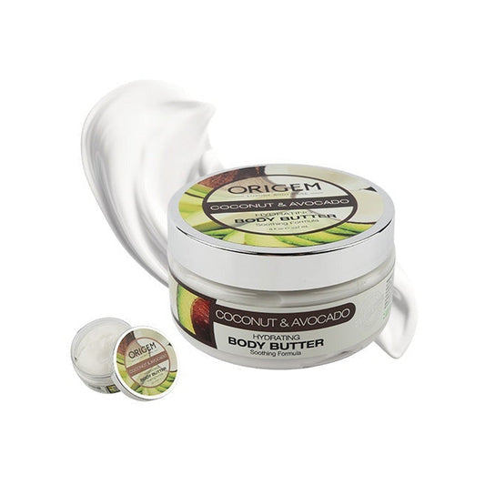 Origem Coconut & Avocado Body Butter 8 oz (237 mL) product image