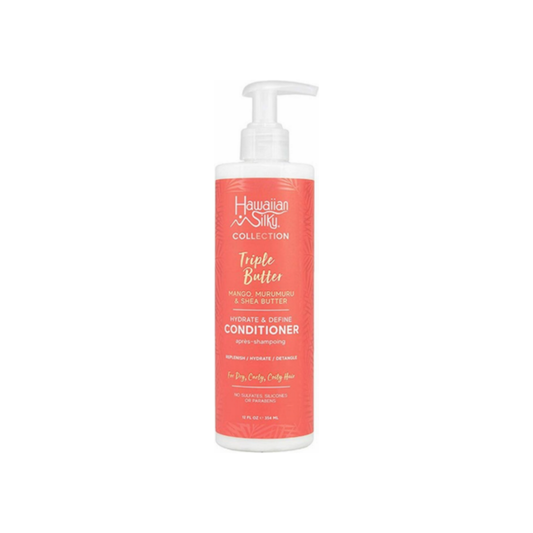 Hawaiian Silky Triple Butter Hydrate & Define Conditioner 12 oz