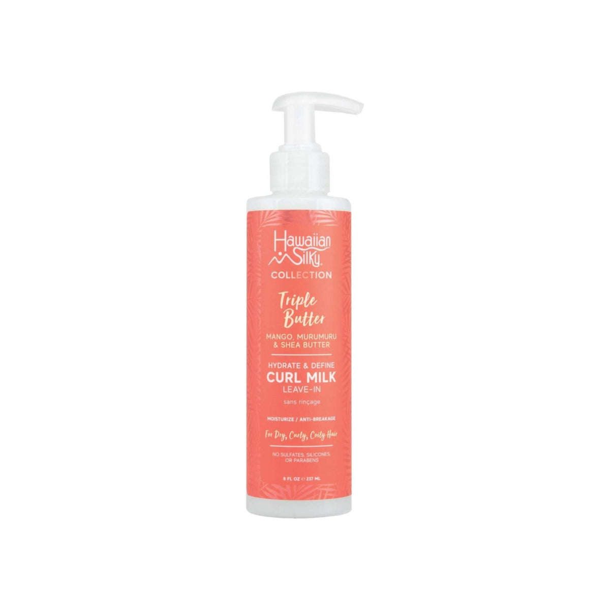 Hawaiian Silky Triple Butter Curl Milk Leave-In – 8 oz
