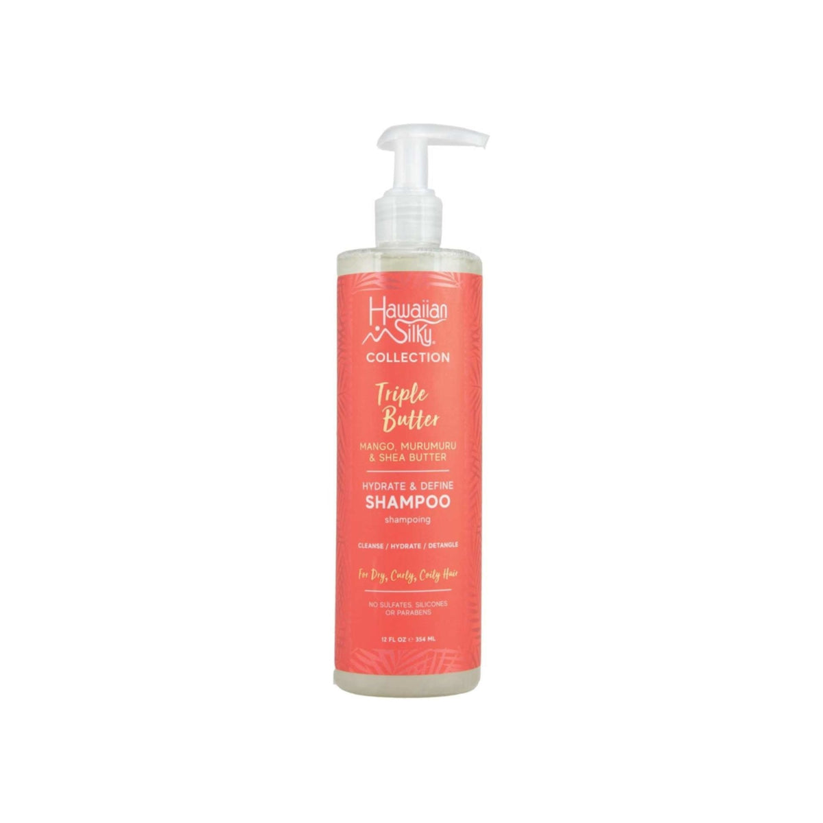 Hawaiian Silky Triple Butter Hydrate & Define Shampoo – 12 oz