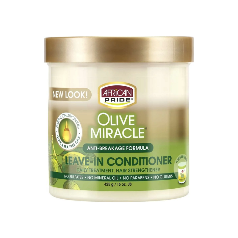 African Pride Olive Miracle Leave-In Conditioner – 15 oz