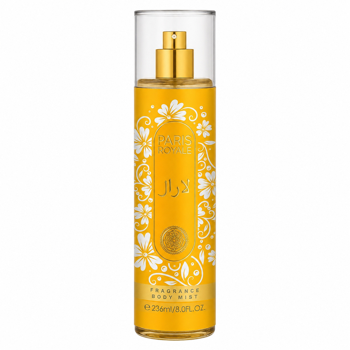 Paris Royale Lara Yellow Fragrance Body Mist for Women 8 oz 236 mL bottle