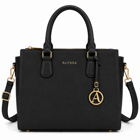 Structured Handbag – Black