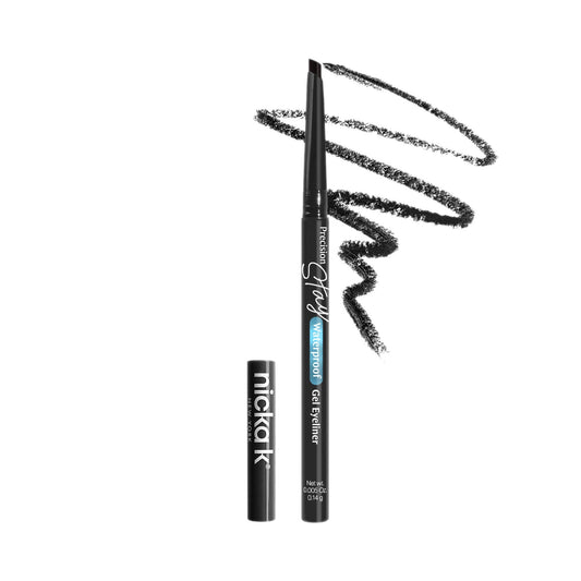 Nicka K Precision Stay Waterproof Gel Eye Liner in Black, ELPS01 – official product photo