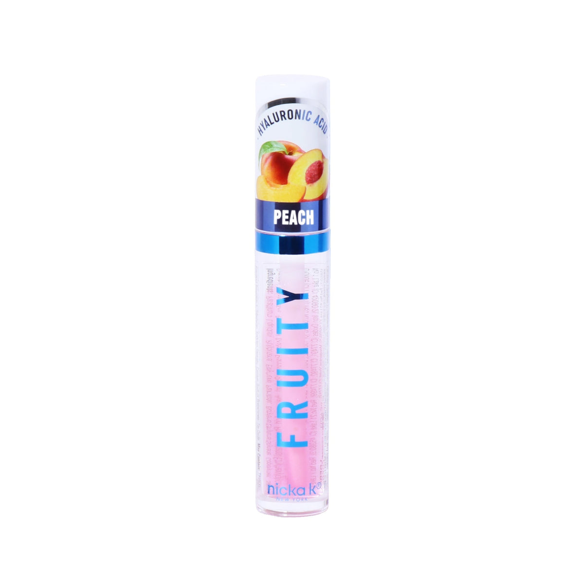 Nicka K Fruity Lip Gloss Peach – LGFR08