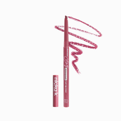 Nicka K Precision Stay Gel Lip Liner – Rosewood (LLPS02) product photo