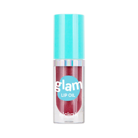 Nicka K Glam Lip Oil in Sangria, LOGM02 – official product photo