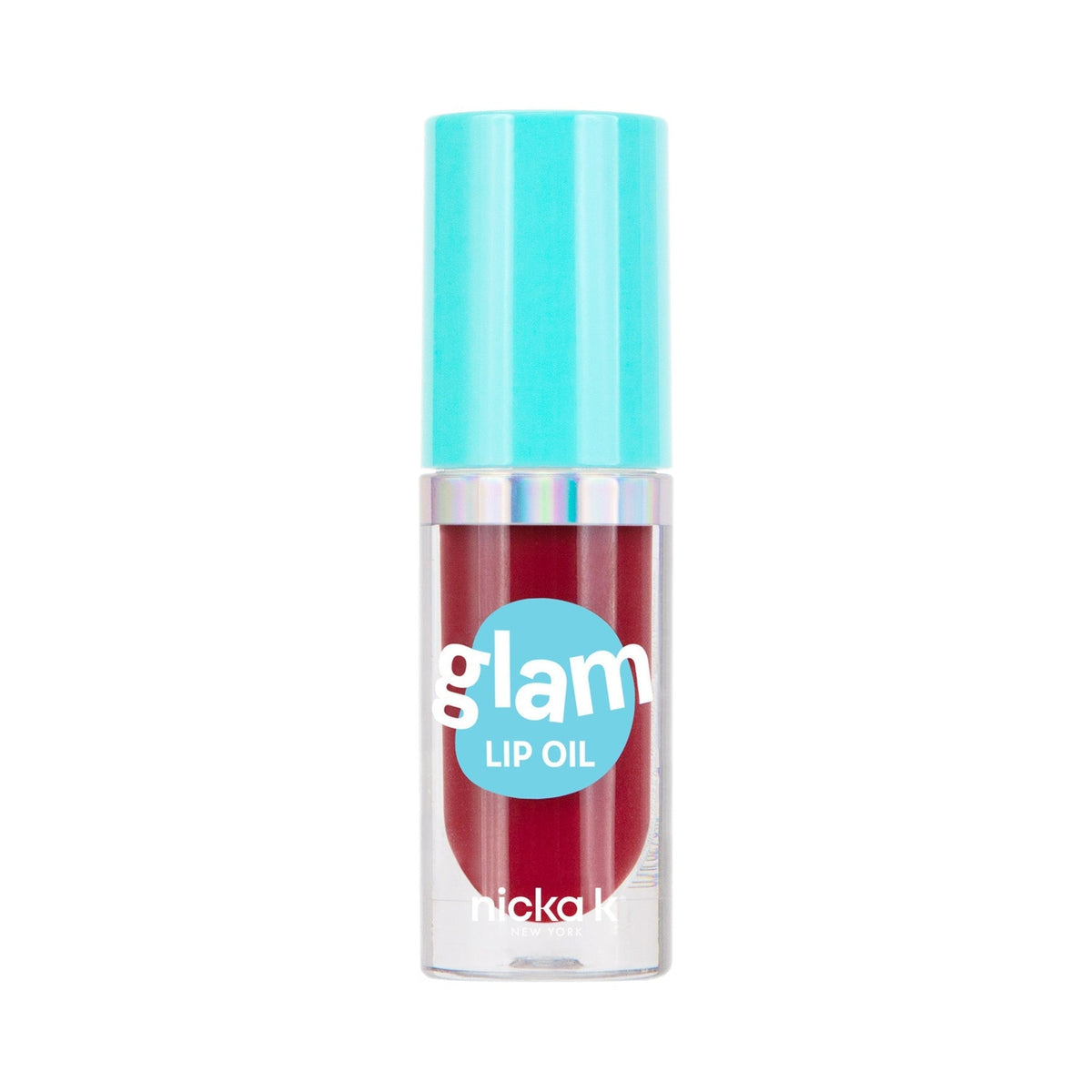 Nicka K Glam Lip Oil in Bloody Mary, LOGM04 – official product photo