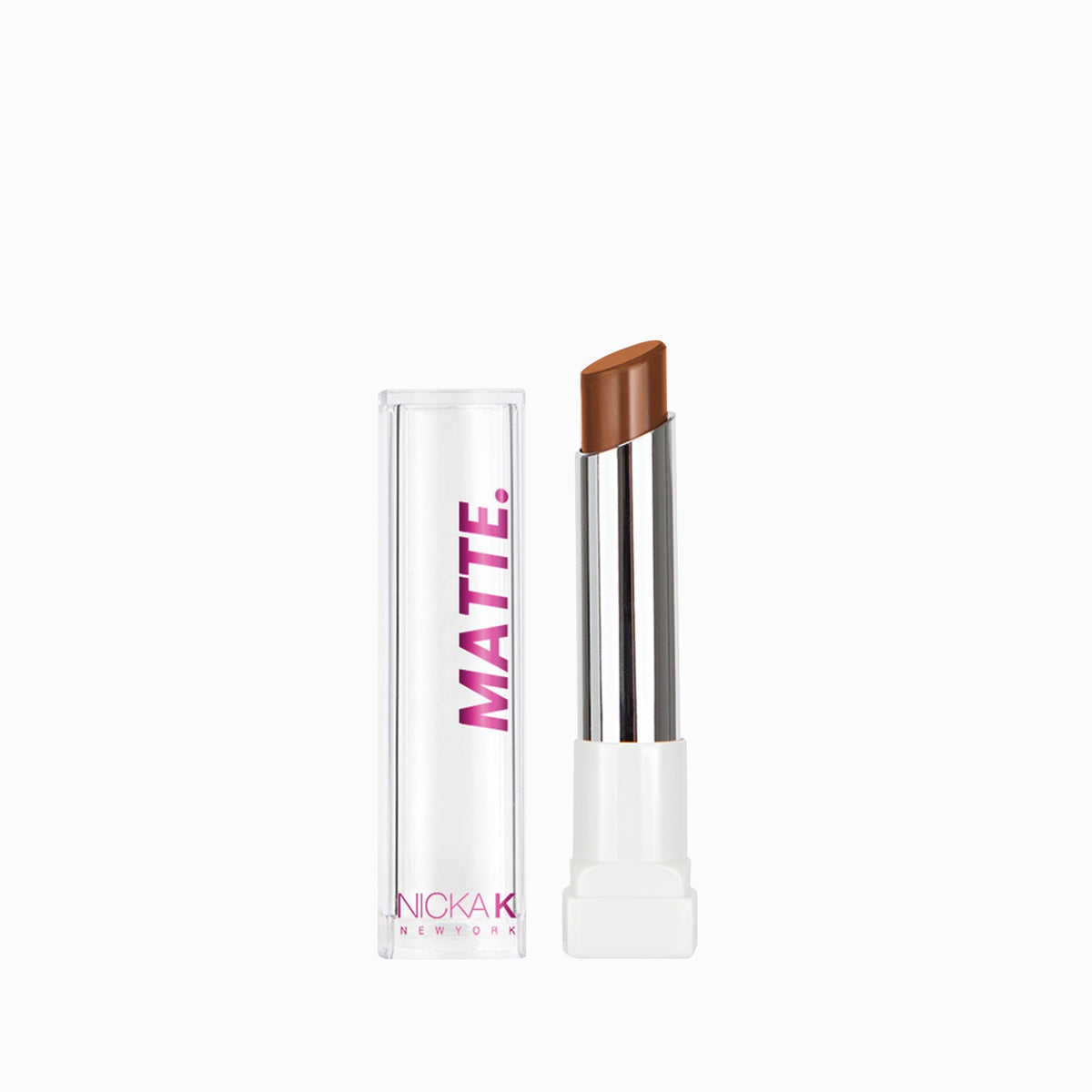 Nicka K Matte Lipstick – Brown Cashmere (LSMT10) product photo