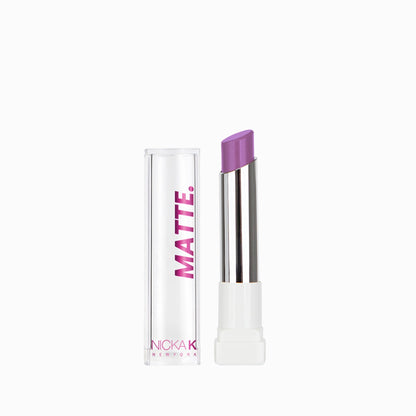 Nicka K Matte Lipstick – Purple Kiss (LSMT14) product photo