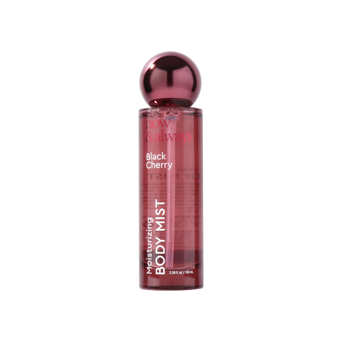 Nicka K New York Now & Always Black Cherry body mist spray, 100 mL