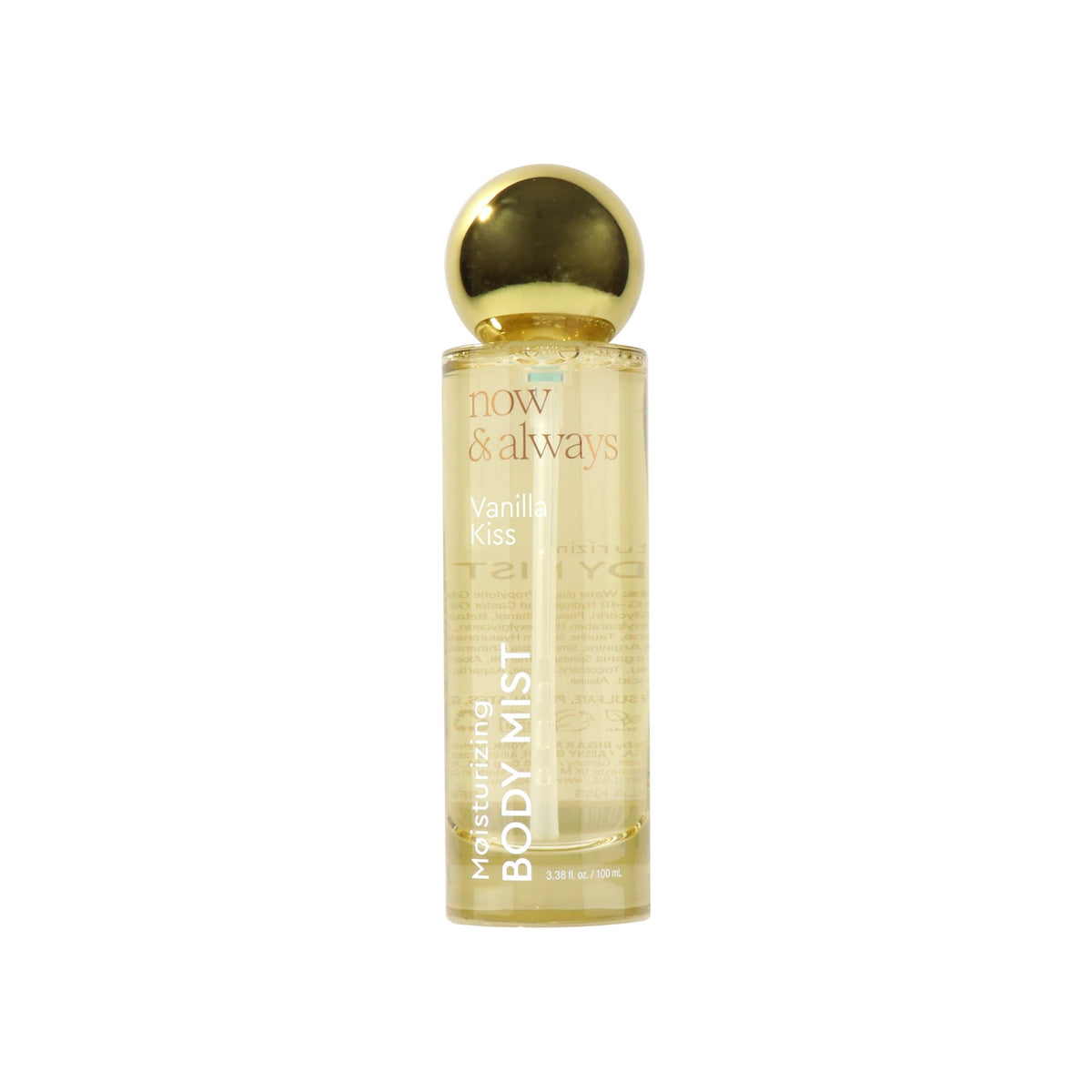 Nicka K New York Now & Always Vanilla Kiss body mist spray, 100 mL