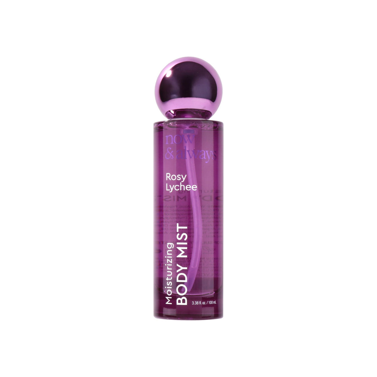 Nicka K New York Now & Always Rosy Lychee body mist spray, 100 mL