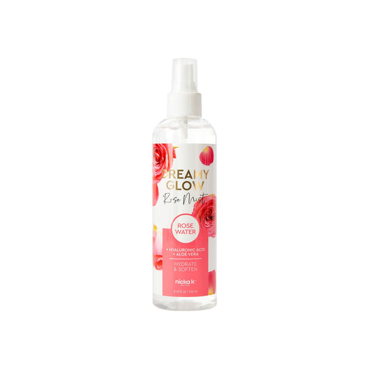 Nicka K Dreamy Glow Rose Mist 8.45 fl oz bottle, SFRM01