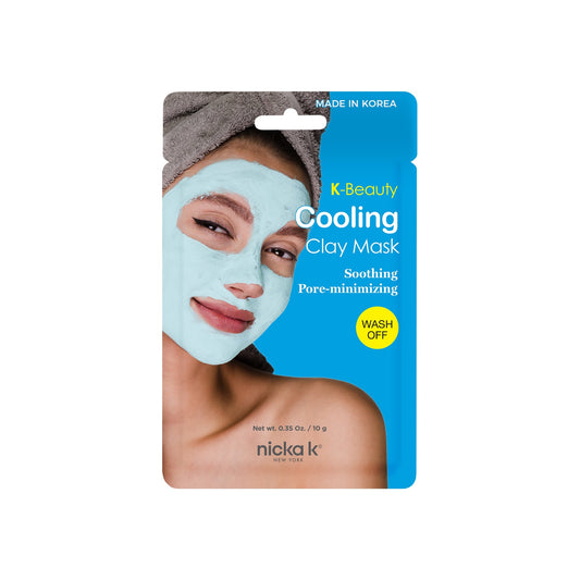 Nicka K K-Beauty Cooling Clay Mask 10 g packet, SMCL01