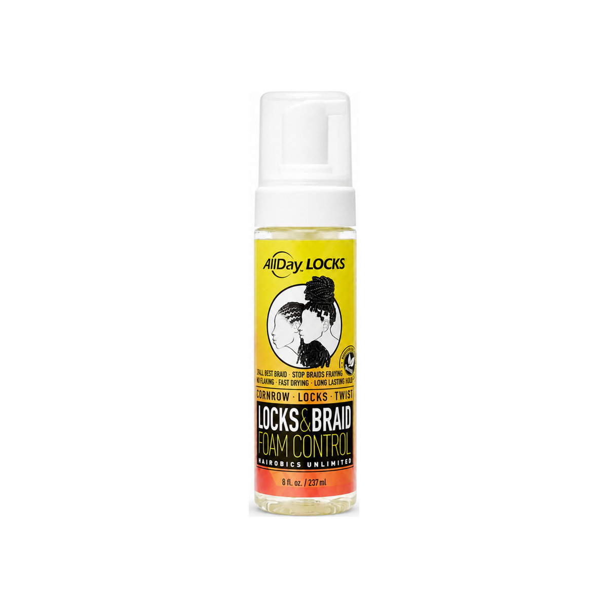 AllDay Locks Braid Foam Control – 8 oz