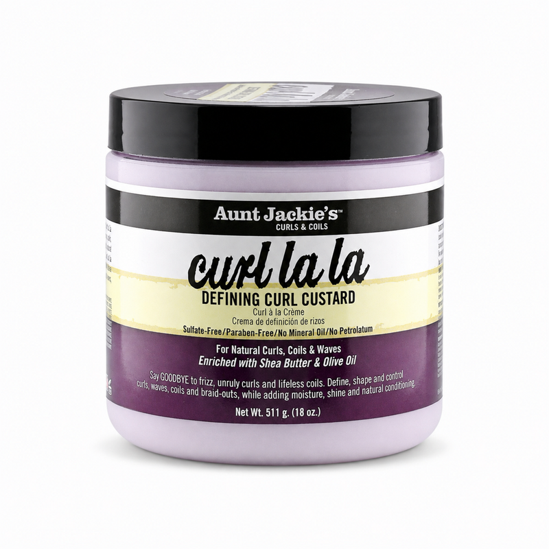 Aunt Jackie's Curl La La Defining Curl Custard Bonus Size – 18 oz
