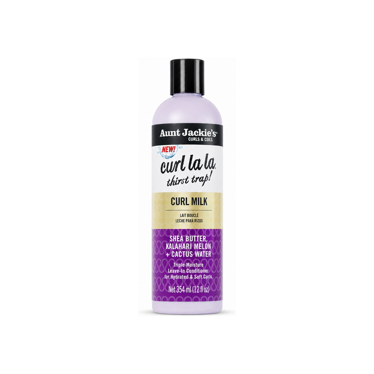 Aunt Jackie's Curl La La Thirst Trap Curl Milk – 12 oz