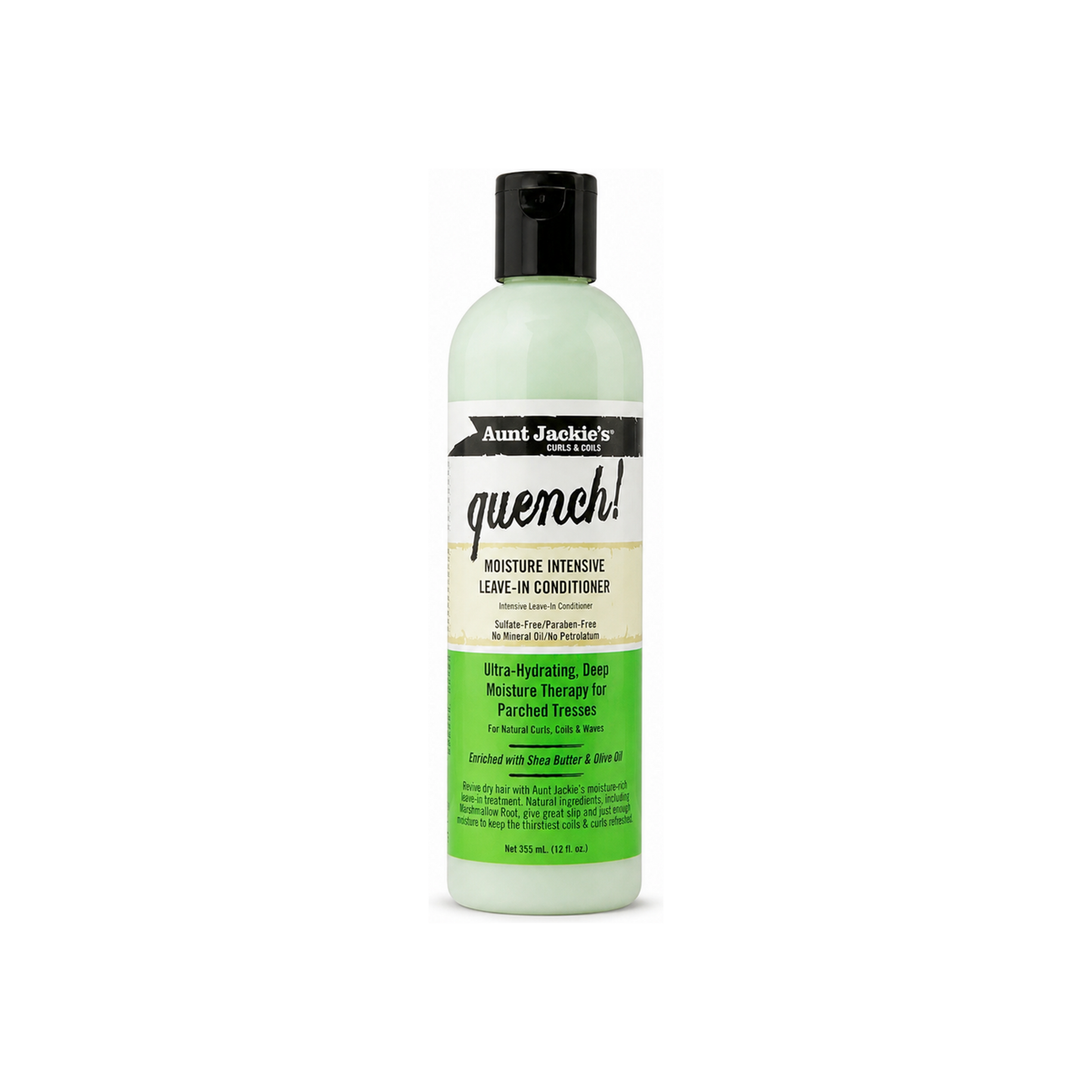 Aunt Jackie's Quench Moisture Intensive Leave-In Conditioner – 12 oz