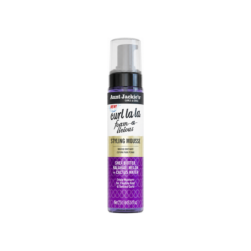 Aunt Jackie's Curl La La Foam-A-Licious Styling Mousse 8.5 oz
