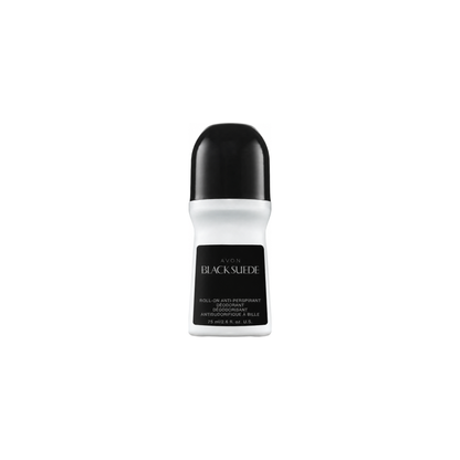 Avon Black Suede Roll-On Antiperspirant Deodorant for Men 2.6 oz 75 mL