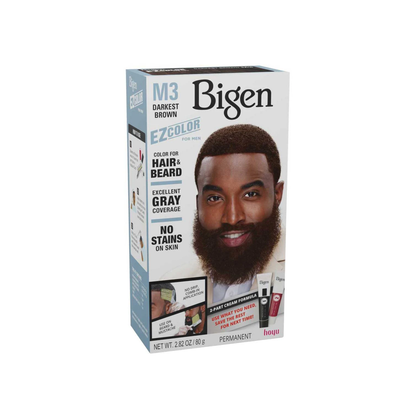Bigen EZ Color for Men M3 Darkest Brown – 2.82 oz