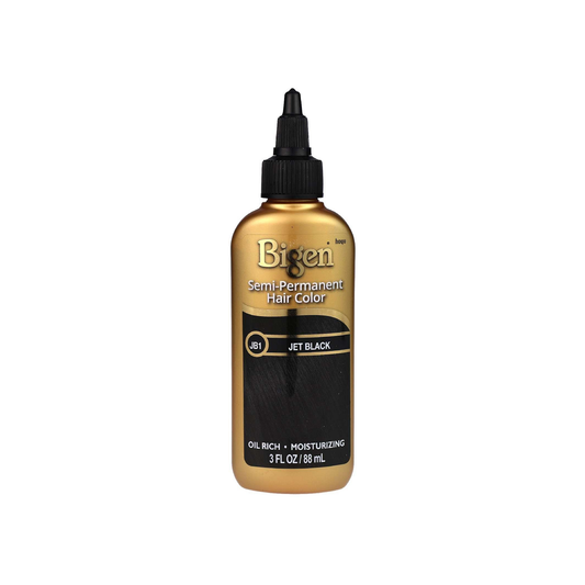 Bigen Semi-Permanent Hair Color JB1 Jet Black – 3 oz
