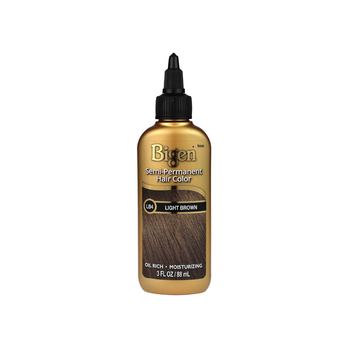 Bigen Semi-Permanent Hair Color LB4 Light Brown – 3 oz