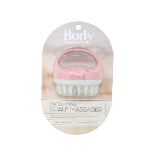 Body by Spa Savvy Exfoliating Scalp Massager 9042