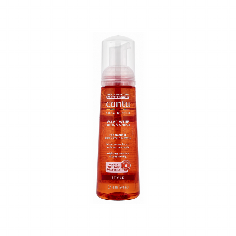Cantu Shea Butter Wave Whip Curling Mousse 8.4 oz
