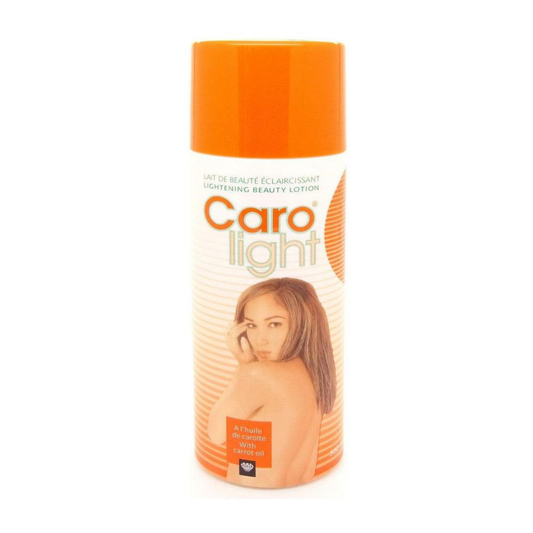 Caro Light beauty lotion with carrot oil 500 mL bottle