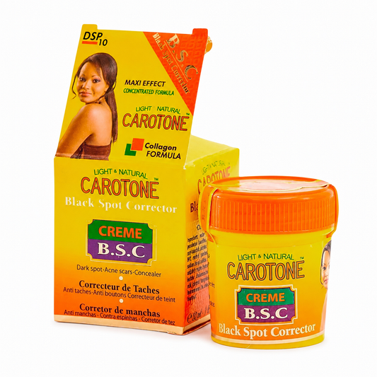 Carotone B.S.C. Black Spot Corrector 30 mL jar and box