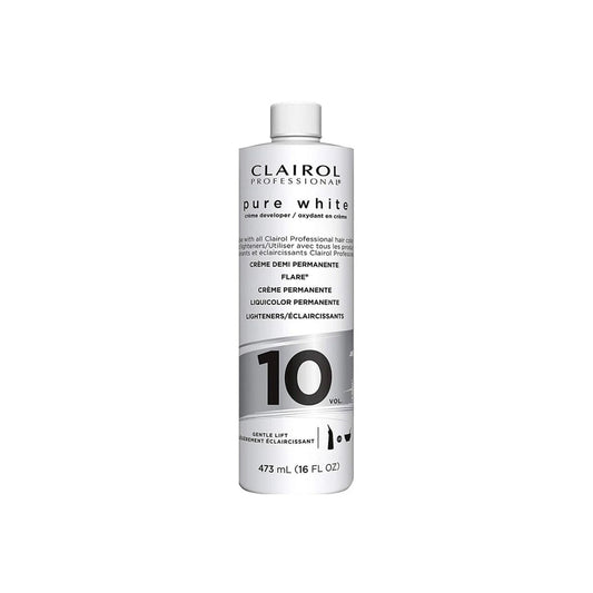 Clairol Professional Pure White Crème Developer 10 Volume – 16 oz