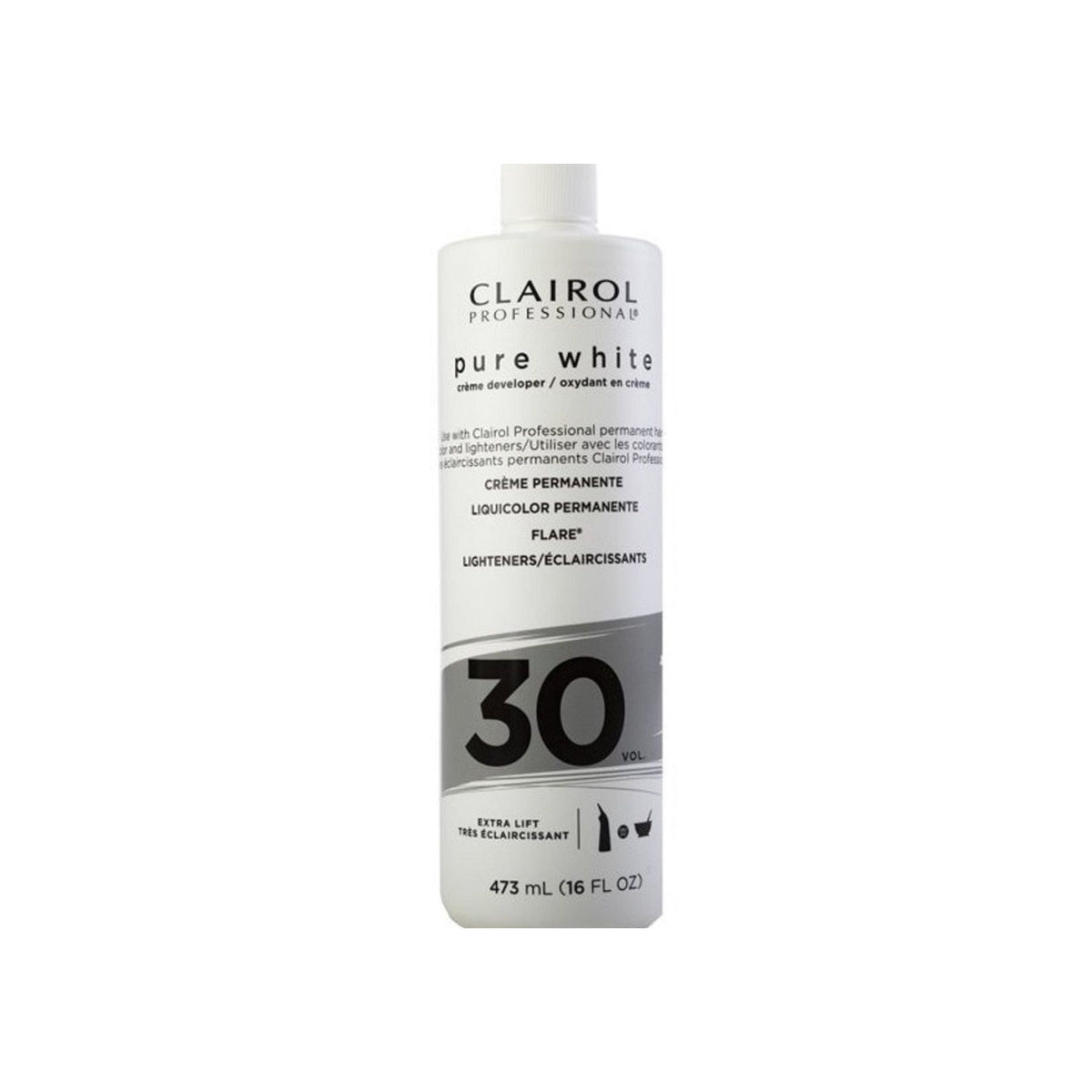 Clairol Professional Pure White Crème Developer 30 Volume – 16 oz