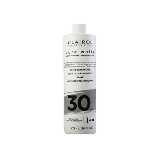 Clairol Professional Pure White Crème Developer 30 Volume – 16 oz