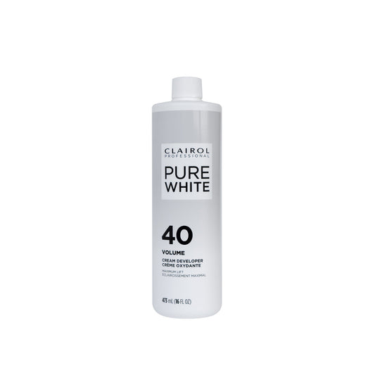 Clairol Professional Pure White Crème Developer 40 Volume – 16 oz