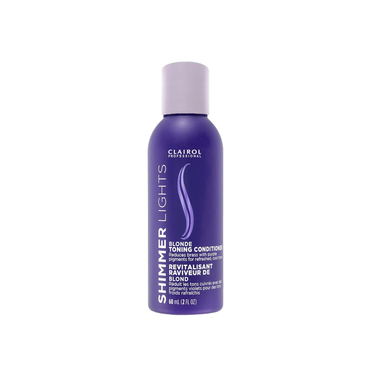 Clairol Professional Shimmer Lights Blonde Toning Conditioner – 2 oz