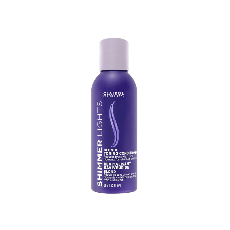 Clairol Professional Shimmer Lights Blonde Toning Conditioner – 2 oz