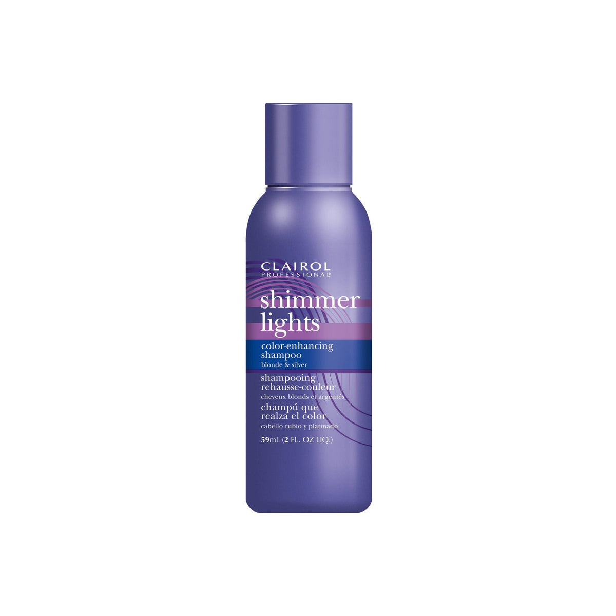 Clairol Professional Shimmer Lights Blonde Toning Shampoo – 2 oz