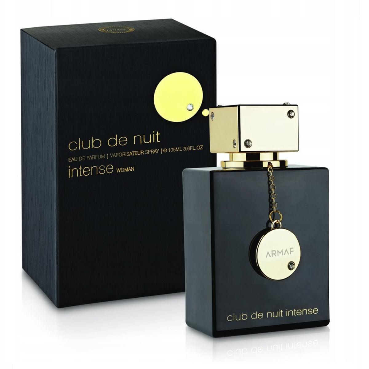 Armaf Club de Nuit Intense Woman Eau de Parfum 3.6 oz 105 mL bottle and box