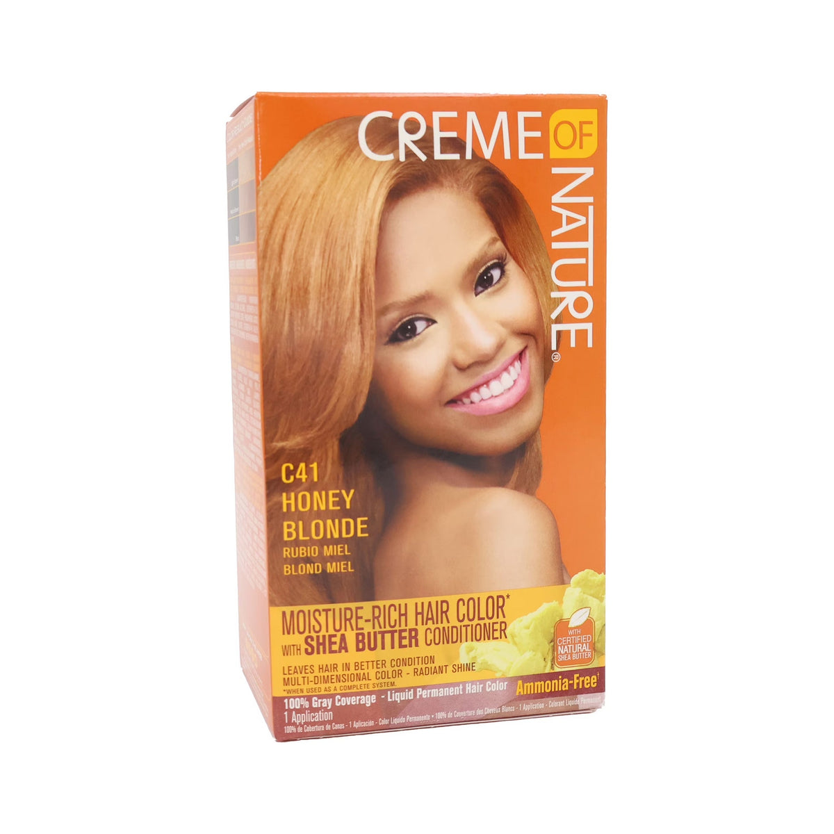 Creme of Nature Hair Color C41 Honey Blonde Kit