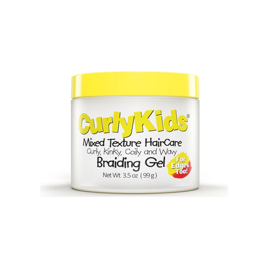 CurlyKids Mixed Texture HairCare Braiding Gel – 3.5 oz