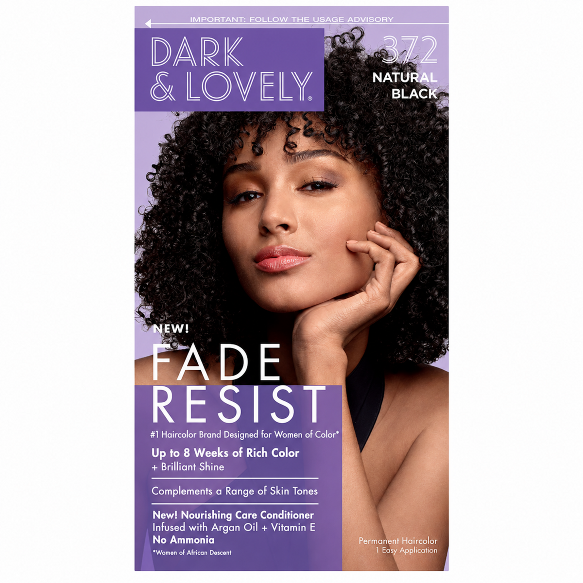 Dark & Lovely Fade Resist 372 Natural Black