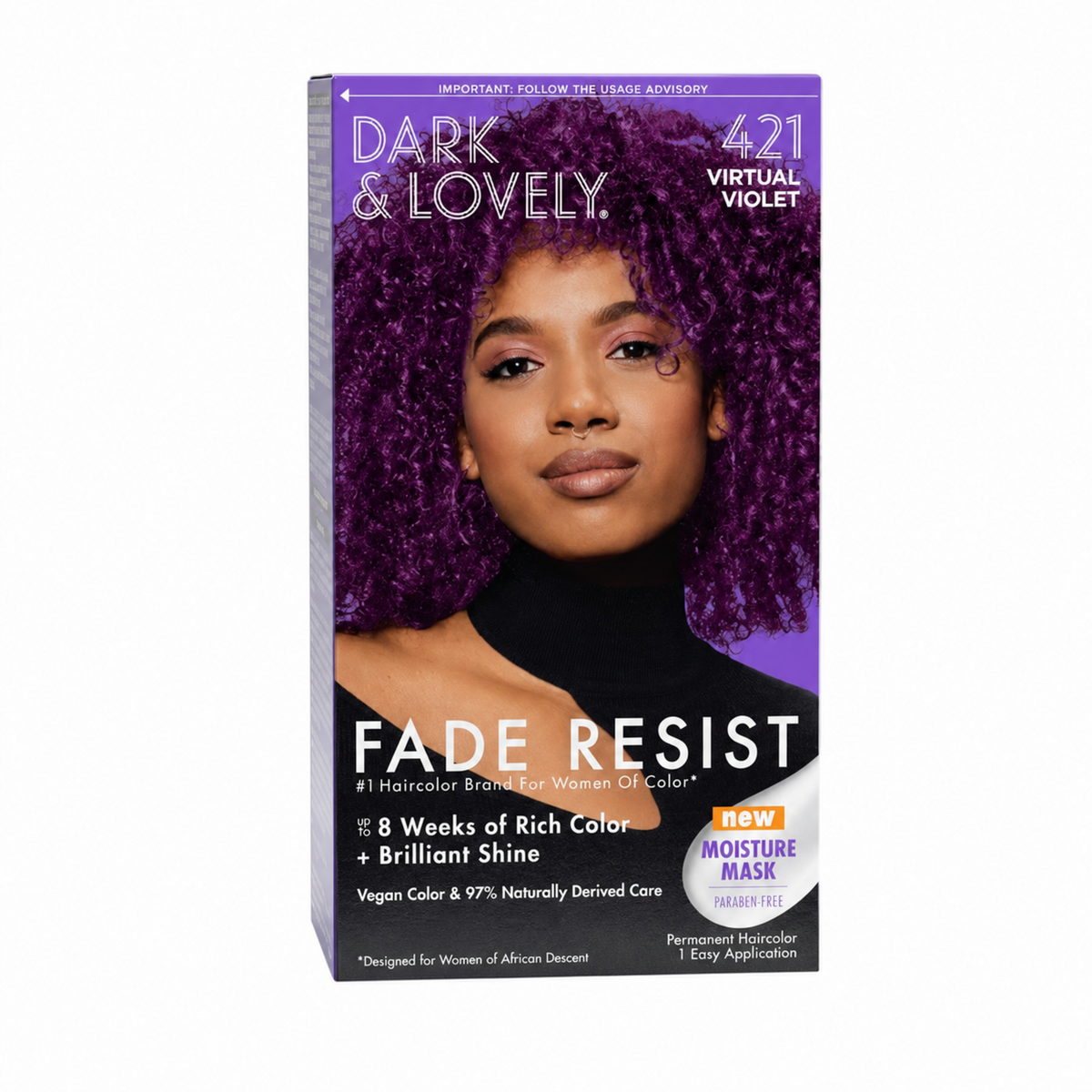 Dark & Lovely Fade Resist 421 Virtual Violet