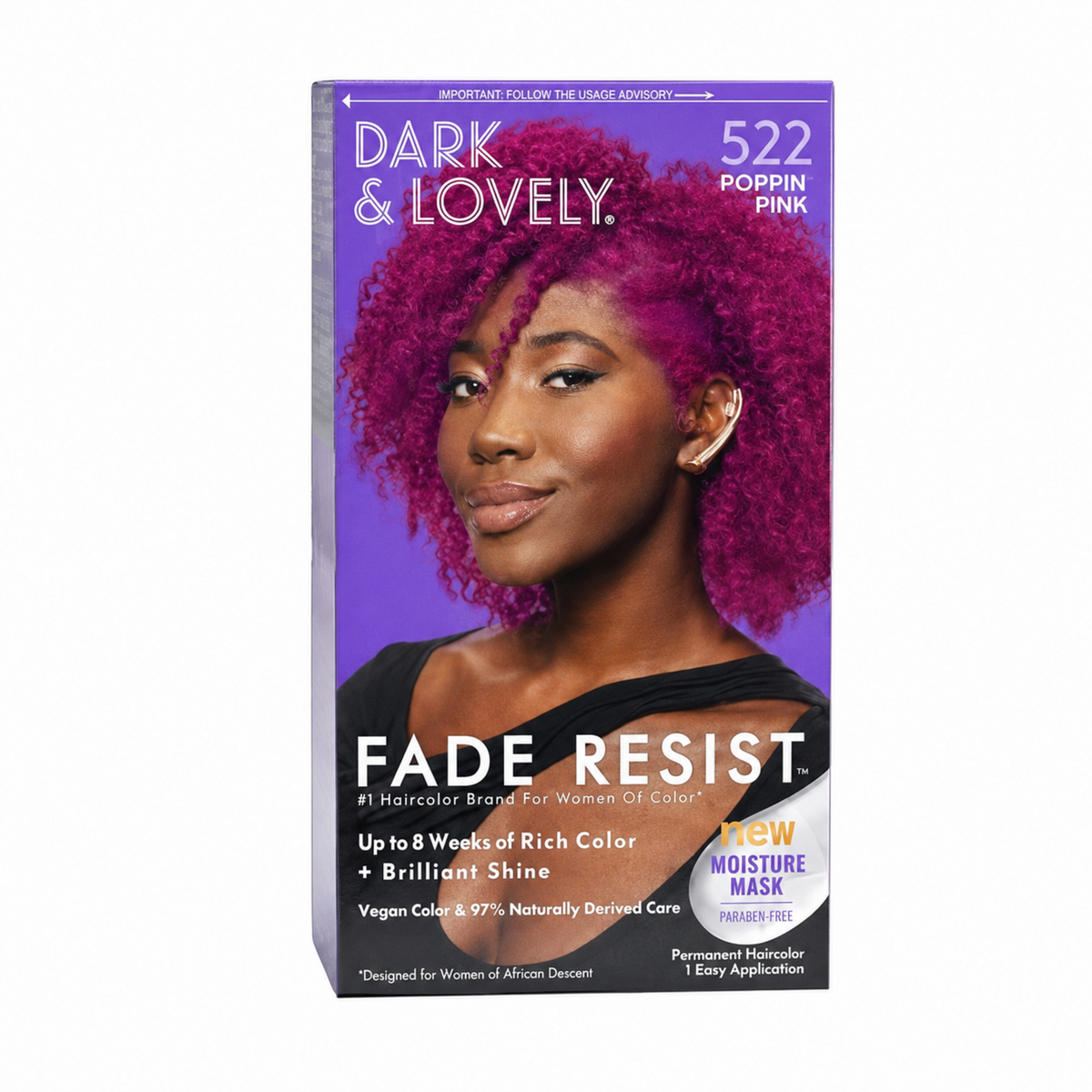 Dark & Lovely Fade Resist 522 Poppin Pink