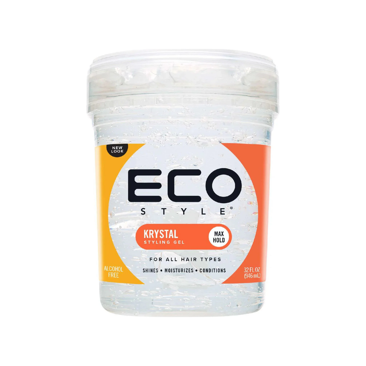 Eco Style Krystal Styling Gel – 8 oz
