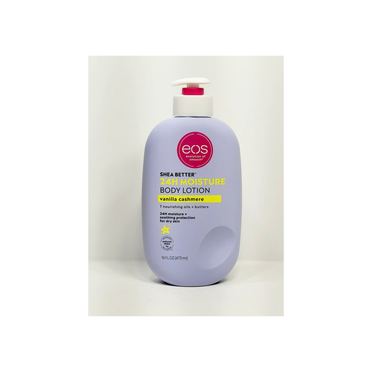 eos Shea Better Vanilla Cashmere Body Lotion 16 fl oz pump bottle