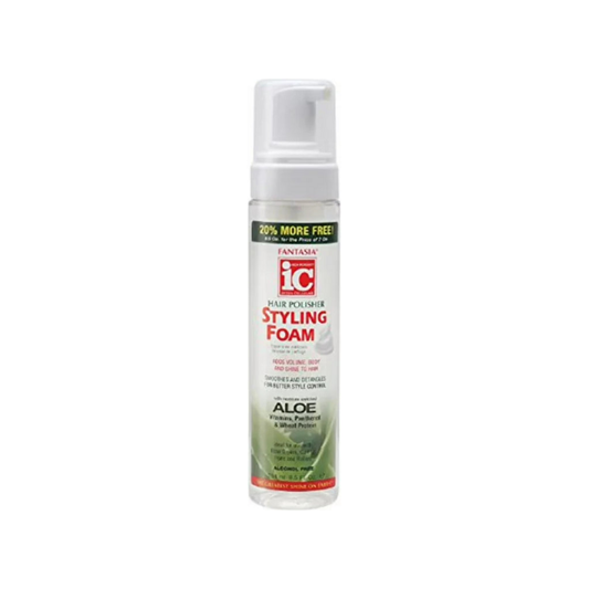 Fantasia IC Hair Polisher Styling Foam with Aloe – 8.5 oz