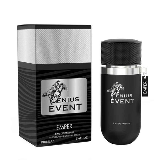 Emper Genius Event Eau de Parfum 100 ml bottle front view