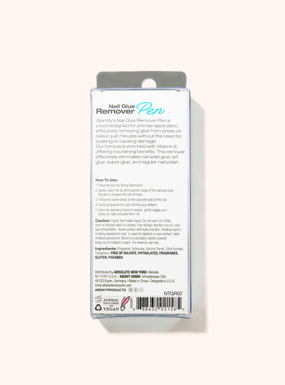 Glamify Nail Glue Remover Pen – Back